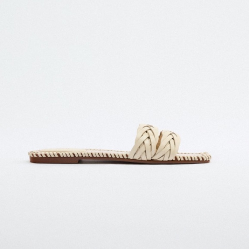 z a r a • woven sandals